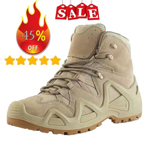 New Lova Men S Combat Tactical Desert Military Boots Army Fans