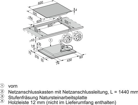 Miele - KM 7564 FL Schwarz – Kochfelder