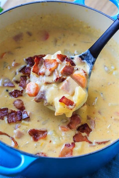 Cheesy Ham And Potato Chowder - The Best Blog Recipes