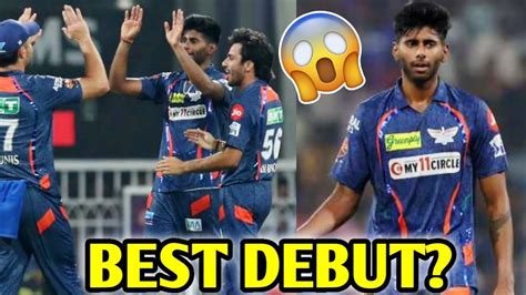 Best Debut Cricketers Shocked By Mayank Yadav Speed Lsg Vs Pbks