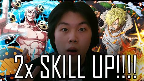 WTF LEGEND SANJI AND RAID BOSS 2x SKILL UPS One Piece Treasure Cruise