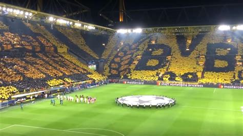 Die Choreo Der Bvb Fans Gegen Paris Saint Germain Im Video Fums Magazin