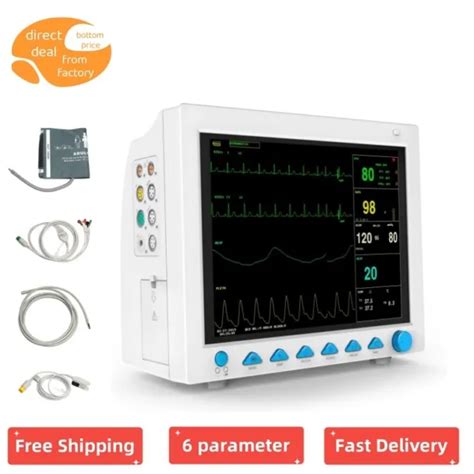 Cms Contec Patient Monitor Icu Vital Signs Patient Monitor