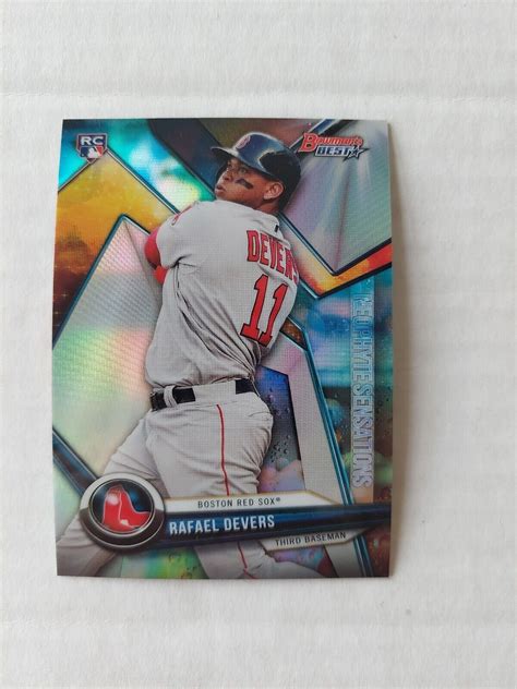 Bowman S Best Neophyte Sensations Ns Rd Rafael Devers Rookie Rc