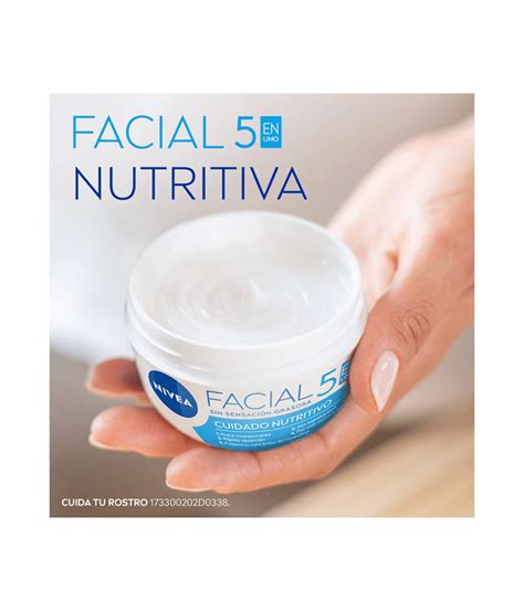 Crema Facial 5 En 1 Hidratante Cuidado Nutritivo 200 Ml Nivea®