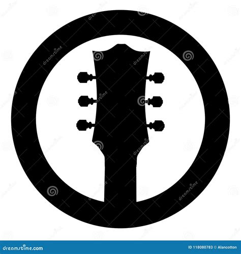 Guitar Headstock Background Cartoon Vector CartoonDealer 8307395