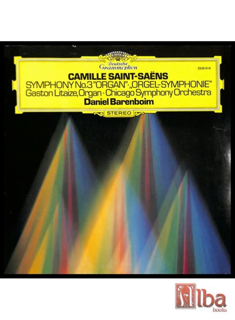 Camille Saint Sa Ns Symphony No Organ Orgel Symphonie Vinyl