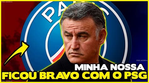 MINHA NOSSA OLHA SÓ O QUE O TÉCNICO GALTIER DISSE AO ELENCO DO PSG