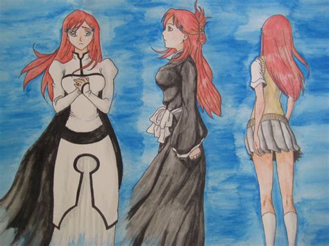 Inoue Orihime Outfits by pentamery on DeviantArt