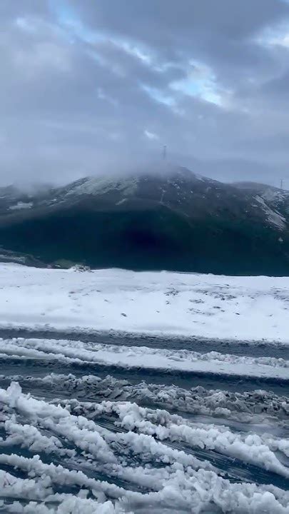 六月的雪6月24日四川甘孜318折多山突降大雪。 Youtube