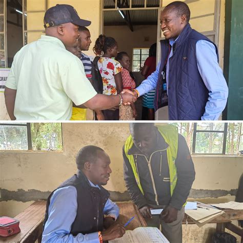 Kenyans Co Ke On Twitter Kisii Governor Simba Arati Visits A Polling