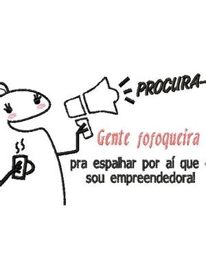 23x12 Cm Matriz Flork Meme Fofoqueira Empreendedora Agulha F Compre