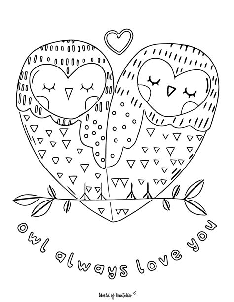 Adult Coloring Pages For Valentines Day