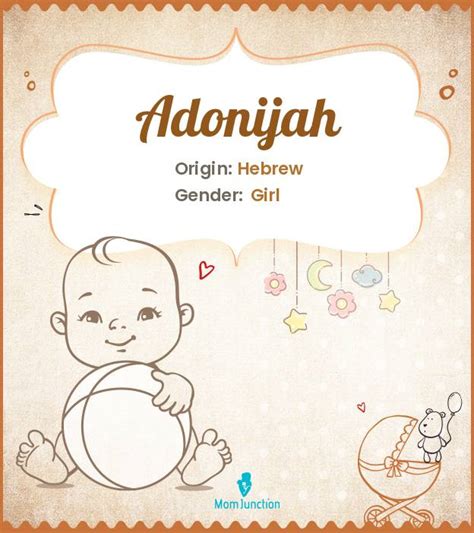 Adonijah Name Meaning, Origin, History, And Popularity | MomJunction