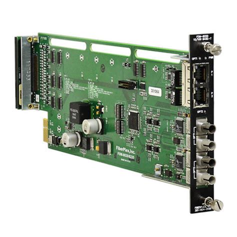 Multiplexeur Carte FOM 8220 FiberPlex Technologies LLC