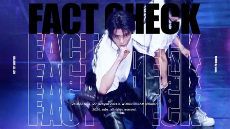 K Nct Jaehyun Kwda K World Dream Awards Fact