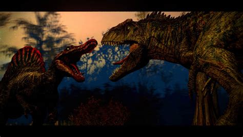 Giganotosaurus Vs Spinosaurus By Trex096 On Deviantart