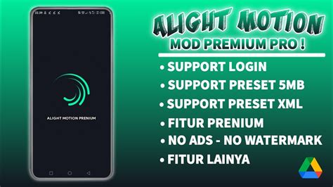 Alight Motion Fitur Premium Terbaru Am Mod Terbaru Youtube