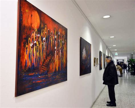 Kunstausstellung Moderne Ausstellung Kunst Vernissage Ulm