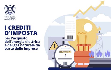 Energia Crediti Dimposta Energia E Gas I E Ii Trimestre