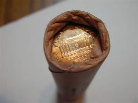 D Lincoln Cent Original Bank Wrap Roll Obw Penny Roll Ebay