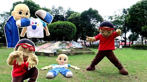 Drama Badut Jarwo Menemukan Kostum Badut Upin Ipin Youtube