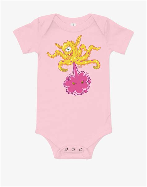 Baby Girl Onesie Squid Squirt — Kreature Kulture®