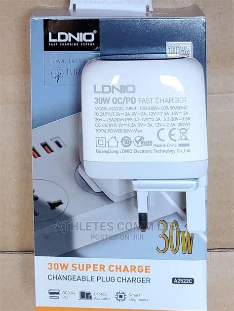 Ldnio 30w Usb And Type C Super Fast Charger In Ikeja Accessories For