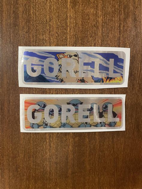 Cooler Stickers Rpokemon