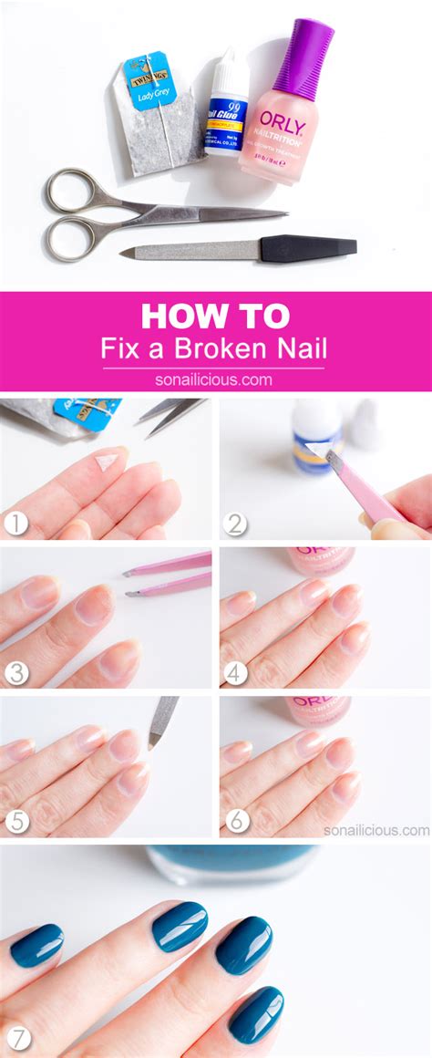 How To Fix A Broken Nail: A Genius Trick That Really Works