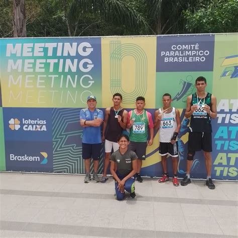 Paratletas do Acre conquistam 12 medalhas no Meeting Paralímpico em