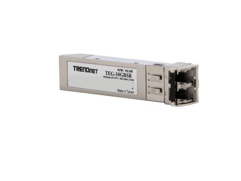 TRENDnet SFP To RJ45 10GBASE SR SFP Multi Mode LC Module TEG 10GBSR