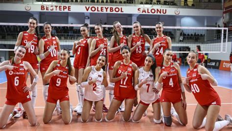 Ya Alt Kad N Voleybol Milli Tak M Finalde