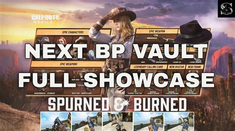 Codm Next Season Bp Vault Spurned And Burned Battle Pass Full