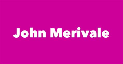 John Merivale - Spouse, Children, Birthday & More