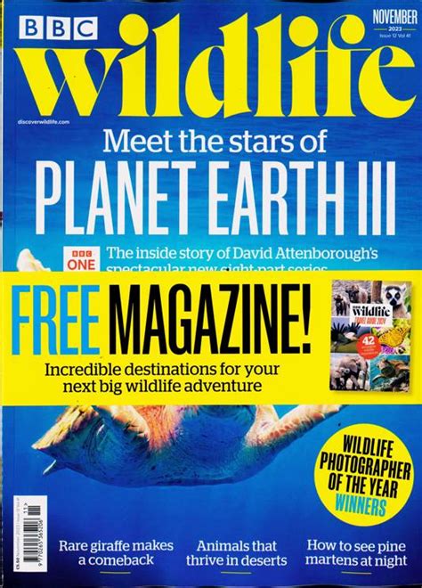 Bbc Wildlife Magazine Subscription Buy At Uk Wildlife