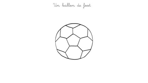 Coloriage Imprimer Un Ballon De Foot Ballon Football Imprim