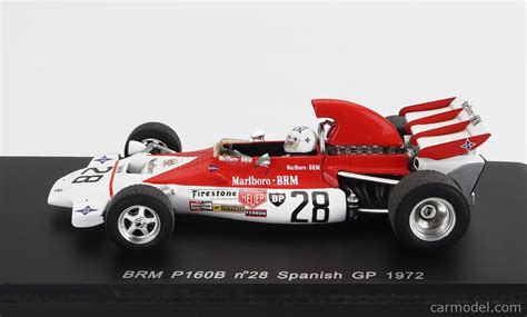 SPARK MODEL S1741 Escala 1 43 BRM F1 P160B N 28 SPANISH GP 1972 ALEX