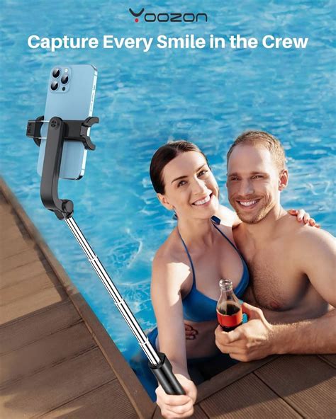 Yoozon Selfie Stick Tripod Bluetooth Extendable Phone Tripod Selfie