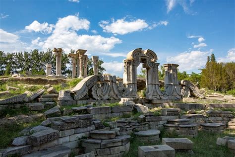 Picturesque Scenery Of Old Summer Palace In Different Seasons Govt