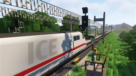 Selbstblock Minecraft Immersive Railroading Youtube