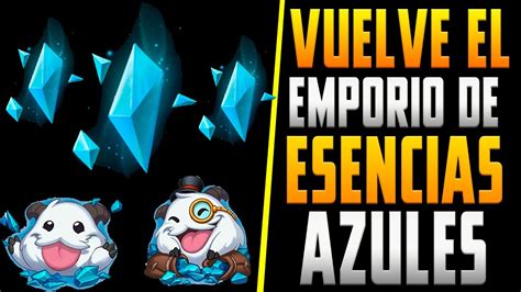 Fecha Para El EMPORIO DE ESENCIAS AZULES League Of Legends 2023 YouTube