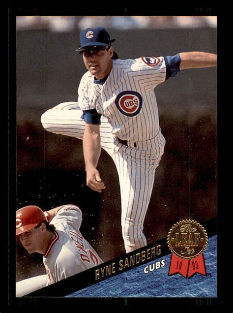 1993 BASEBALL 1993 Leaf Ryne Sandberg Chicago Cubs 224 1 EBay