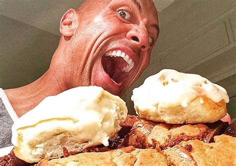 7 Times Dwayne The Rock Johnson Made Food Look Good