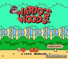 Wario's Woods ROM Download for Nintendo / NES - CoolROM.com