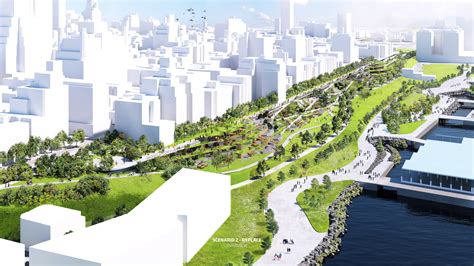 Bjarke Ingels Group Reveals New Proposal For A Park Covered BQE 6sqft