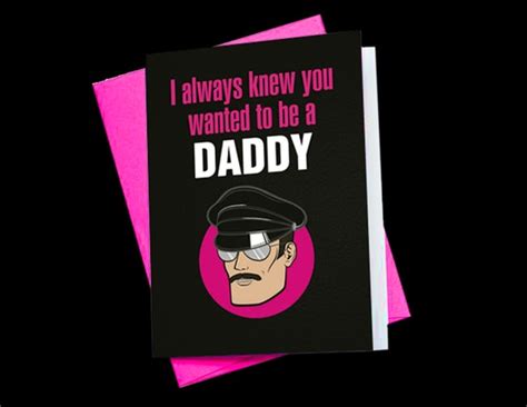 Gay Daddy Greeting Card Etsy