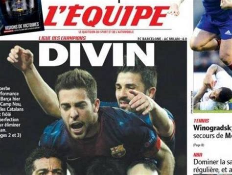 La Prensa Internacional Se Rinde Al Barça Tras La Remontada Al Milan