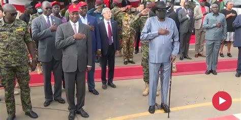 South Sudan S President Wets His Clothes During A Live Broadcast