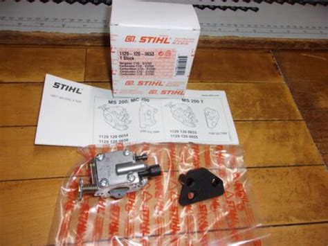 Stihl OEM MS200T Carburetor Zama C1Q S126 MS 200T 200 1129 120 0653 GM